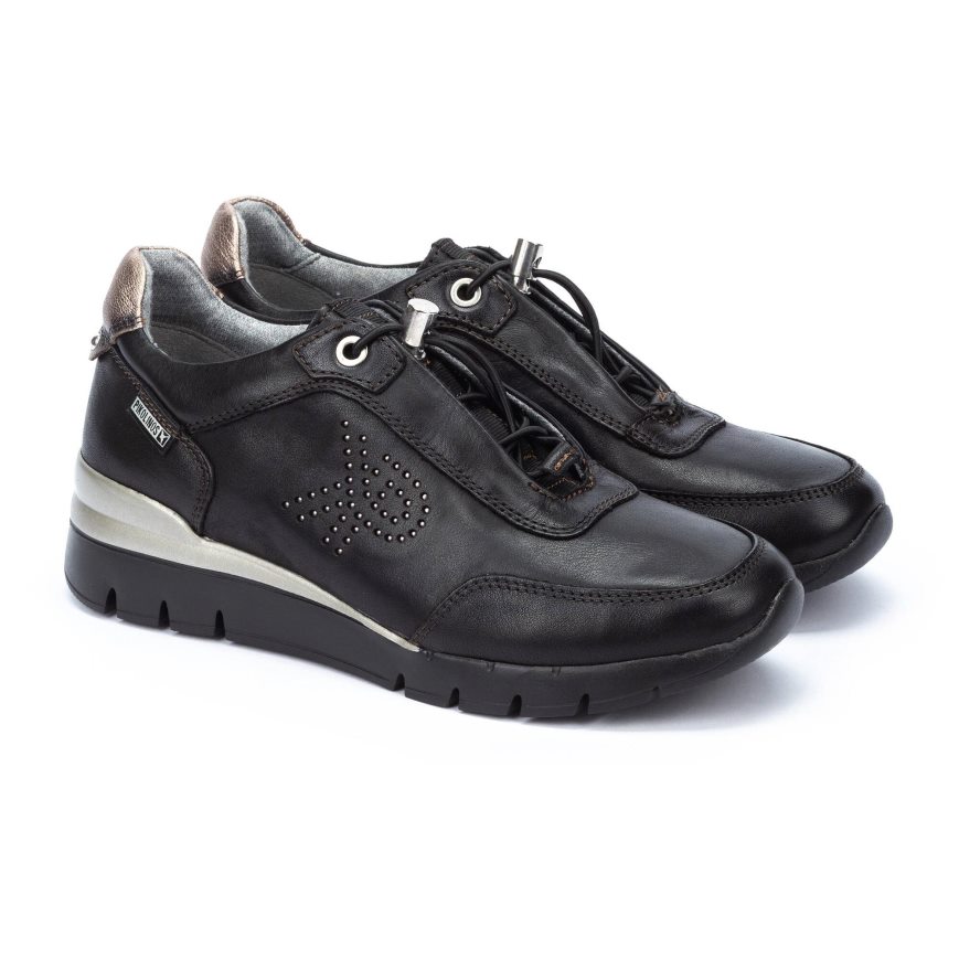 Women's Pikolinos CANTABRIA Sneakers Black | NZ B918Q57